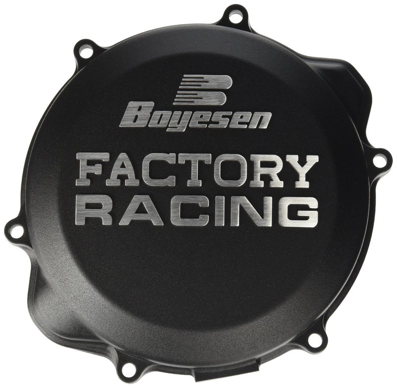 Boyesen CC-06XB Black Factory Racing Clutch Cover - Image 1